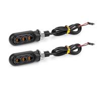 EDSXWUN Motorcycle Indicators Universal Motorcycle Turn Signal Lights Sequential Flowing Water Indicator Lamp For Break Lamp 12V 10mm