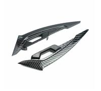EDSXWUN Motorcycle Wind Wing 2PCS Universal Motorcycle Front Fairing Winglets Side Spoilers Dynamic For Wing Winglet Aerodynamic Spoiler For Wing Motorbike Decoration