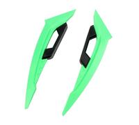 EDSXWUN Motorcycle Wind Wing 2pcs Universal Motorcycle Side Spoilers Dynamic For Wing Front Fairing Winglets Aerodynamic Winglet Scooters Motorbike Decorative