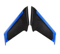 EDSXWUN Motorcycle Wind Wing Compatible With Aprilia For RSV4 2pcs Motorcycle Front Fairing Aerodynamic Winglets Side Spoilers Decorative Dynamic Wing Accessories