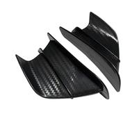EDSXWUN Motorcycle Wind Wing Compatible With CBR650R For CBR650F For CBR500R For CBR1000RR 2pcs Motorcycle Winglet Aerodynamic For Wing Spoiler Side Air Deflectors