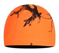 EDTREK All Purpose Reversible Beanie - Ultra Comforable and Soft Outdoors Beanie Hat, Black With Blaze Wildfire Camo, L
