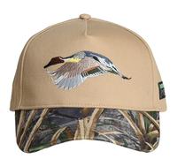 EDTREK Country Club Baseball Cap Elite Hunter Hat Deer Hunting Duck Hunt Cap Bird Hat, Pintail Duck - Marsh Brown, One size