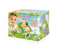 Edu-Science 61014 Bug Barn Insect Explorer , 20 cm × 5 cm × 28 cm | Magnifying Glass, Insect Net, Observatory & Tweezers, Bug Hunting for Collecting Mini Beasts, Nature Study at Home
