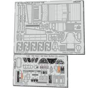 EDU491544 EDU491544 Brewster Buffalo US Military Type Etched Parts (for Tamiya) Plastic Model