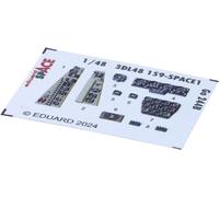 Edualdo 1/48 Space Gota Go244B Interior 3D Decal Etched Parts Set for ICM Model Decals EDU3DL48159