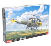 Edualdo 1/72 Hybrid Edition Enstrom 480 Plastic Helicopter Model EDU972012