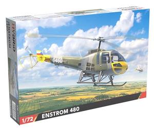 Edualdo 1/72 Hybrid Edition Enstrom 480 Plastic Helicopter Model EDU972012