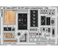 EDUARD 1/48 491463 BOEING B-17F radio compartment etched details for EDUARD kit