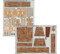 EDUARD 1/48 491466 BOEING B-17F wooden floors - etched details for EDUARD kit
