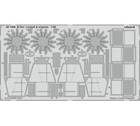 EDUARD 1/48 B-24J Liberator Cockpit & Engines 481450 details set for Hobby Boss