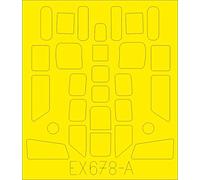 Eduard 1/48 Boeing B-17G Flying Fortress Paint Mask for Hong Kong Models # EX678