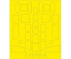 Eduard 1/48 Boeing B-17G Flying Fortress Paint Mask for Hong Kong Models # EX678