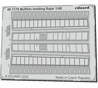 Eduard 1/48 Brewster Buffalo Landing Flap (for Tamiya) Plastic Model Parts EDU481170 (Airplane)