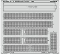 EDUARD 1/48 DETAILS 481148 BOEING B-17F AMMO FEED CHUTES For EDUARD Models