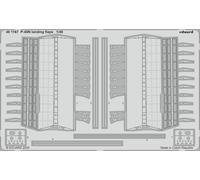 EDUARD 1/48 ETCHED DETAILS 481167 P-40N landing flaps (for Eduard kit)