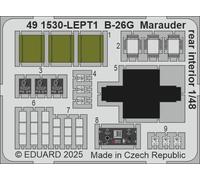 EDUARD 1/48 ETCHED DETAILS 491530 B-26G MARAUDER rear interior (ICM)