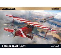EDUARD 1/48 Fokker D.VII (OAW) 8136 ProfiPACK WWI Fighter Reissue