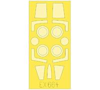 Eduard 1/48 Lockheed F-104G Starfighter Paint Mask # EX664