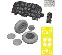 Eduard 1/48 Lookplus P-47D-25 Instrument Panel Tool Set, Parts for Plastic Models EDU644251