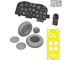 Eduard 1/48 Lookplus P-47D-25 Instrument Panel Tool Set, Parts for Plastic Models EDU644251