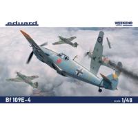 Eduard Plastic Kits Scale Model Kit Messerschmitt Bf-109E-4 1:48 WWII Weekend Edition 84196