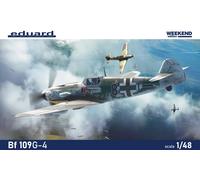 Eduard 1:48 Scale WWII Messerschmitt Bf 109G-4 Weekend Edition Model Kit - 84203