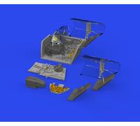 EDUARD 1/48 Messerschmitt Bf 109G-6/AS cockpit 648953 for Eduard kit.
