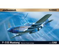 Eduard Plastic Kits Plastic Model P-51B Malcolm Hood 1/48 Profile Pack EDU82176