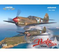 Eduard 1/48 Dual Combo P-40E Pacific Star Limited Edition Plastic Model EDU11185 (Airplane)