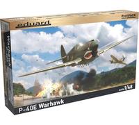 Eduard 1/48 Profile Pack P-40E Plastic Model EDU82241 (Airplane)