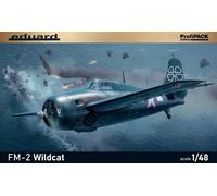 Eduard 1:48 Scale WWII Grumman FM-2 Wildcat ProfiPACK Edition Model Kit - 82205