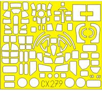 Eduard 1/72 B-17G Flying Fortress paint mask # CX279