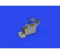 EDUARD 1/72 Messerschmitt Bf 109G-4 cockpit 672342 for Eduard kit. 3D Print Etch