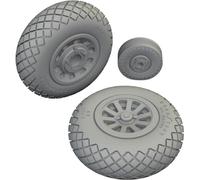Eduard 1/72 P-51D Diamond Tread Wheels Brassin Set