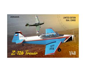 Eduard 11156 Z-126 Trener Dual Combo 1:48 Plastic Model Plane Kit
