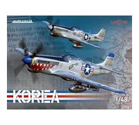 Eduard 11161 Korea DUAL COMBO US F-51D & RF-51D Mustang 1:48 Planes Model Kit