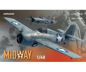 Eduard 11166 1:48th scale Midway Dual Combo (F4F-3, F4F-4) Limited Edition