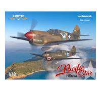 Eduard 1/48 Dual Combo P-40E Pacific Star Limited Edition Plastic Model EDU11185 (Airplane)