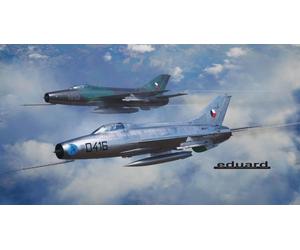 Eduard 11190 1:48th scale EFKA / MiG-21F-13 in Czechoslovak service