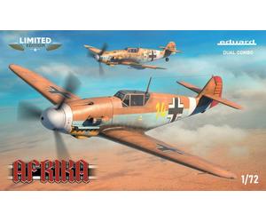 Eduard 2112 1:72nd scale Limited Edition AFRIKA Messerschmitt Bf 109 Dual Comb