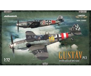 Eduard 2150 1:72nd scale Limited Dual Combo Gustav Pt. 3 Bf 109 G-6/AS & G-14/AS