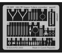 Eduard 32087 Etched Aircraft Detailling Set 1:35 Bell AH-1W Super Cobra exterior