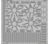 Eduard 32397 Etched Aircraft Detailling Set 1:32 Boeing B-17E/F Flying Fortress