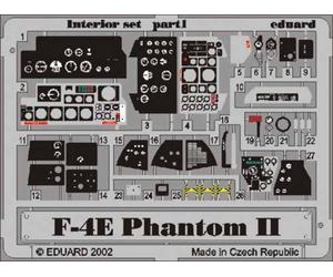 Eduard 32503 Etched Aircraft Detailling Set 1:32 McDonnell F-4E Phantom interior