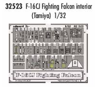 Eduard 32523 Etched Aircraft Detailling Set 1:32 Lockheed-Martin F-16CJ Fighting