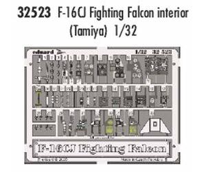 Eduard 32523 Etched Aircraft Detailling Set 1:32 Lockheed-Martin F-16CJ Fighting
