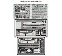 Eduard 32529 Etched Aircraft Detailling Set 1:32 Grumman F-14A Tomcat interior P