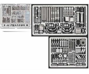 Eduard 32530 Etched Aircraft Detailling Set 1:32 McDonnell F-4J Phantom Pre-pain