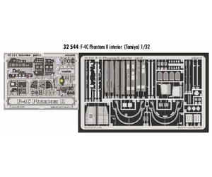Eduard 32544 Etched Aircraft Detailling Set 1:32 McDonnell F-4C Phantom interior